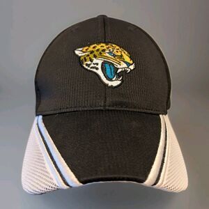 Jacksonville Jaguars Bud Light NFL Promo Hat Black White Stretch Fit One Size
